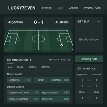 Lucky7even - Live In-Play Betting - Real-Time Sports Action